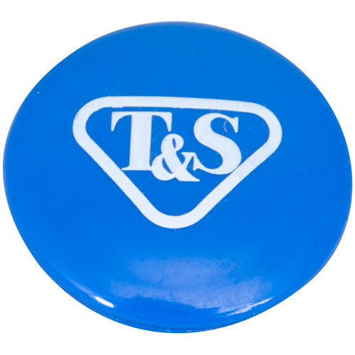 (image for) T&S Brass TS018506-19NS BLUE BUTTON